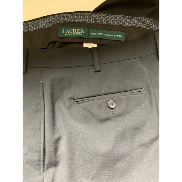 Lauren Ralph Lauren Other - Lauren Ralph Lauren High Performance Wool Dress Pants Mens 38x30 Black Stretch